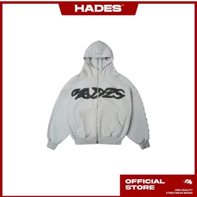HADES Brand chính hãng - Hoodie vải chân cua Unisex - HADES Void Drifter Zip Hoodie