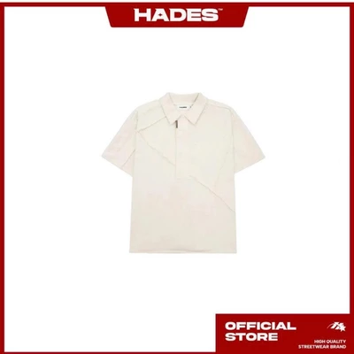 Áo Polo Unisex UNIFY POLO Vải Chân Cua - HADES Brand Chính Hãng / trắng