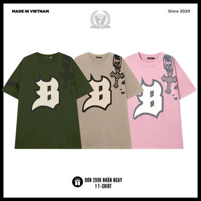 Áo Thun Unisex Banawa - Tee Badass Flame | Local Brand Chính Hãng