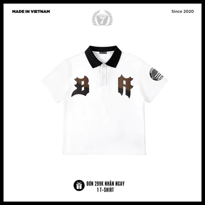 Áo Thun Polo Unisex Banawa - Polo Monogram USA | Local Brand Chính Hãng
