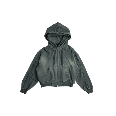 DOUBLE HOOD ZIP HOODIE / ÁO HOODIEZIP / GAMBLE WORLDWIDE
