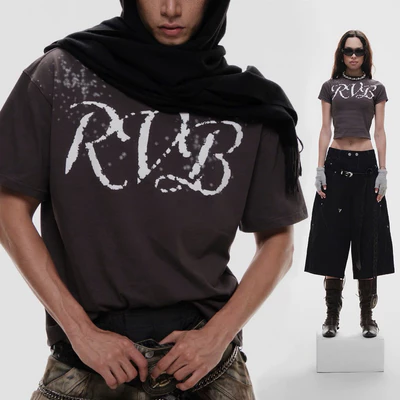 Áo RVB SHINKA ASH T-Shirt GRAY