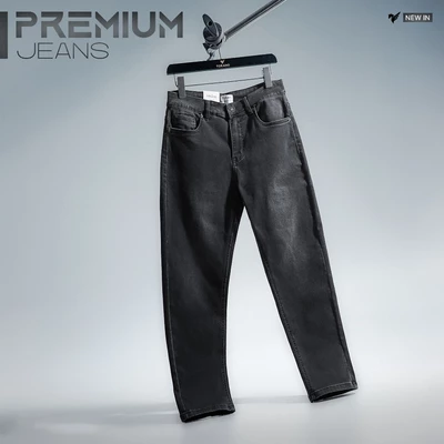 Quần Jeans PREMIUM JEANS TORANO basic slimfit cúc rập logo dày dặn, không bai xù, đúng phom GABJ871