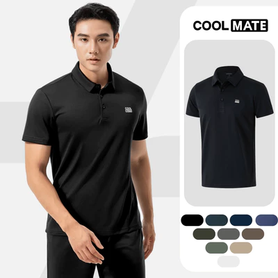 [MUA 3 GIẢM 12%]Áo Polo thể thao nam ProMax-S1, Áo thể thao đa năng Gym Chạy bộ Pickleball Tennis thoáng khí Coolmate