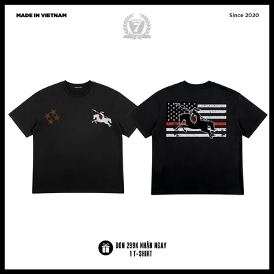 Áo Thun Unisex Banawa - Tee Rising Knight | Local Brand Chính Hãng