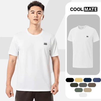 [MUA 3 GIẢM 12%]ÁO THUN thể thao nam ProMax S1, áo tập Gym, chạy bộ Pickleball, Tennis thoáng khí, thấm hút Coolmate