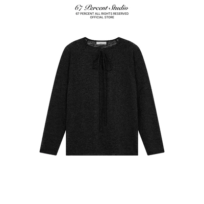Áo Len Đan Dây Mỏng Dài Tay Cá Tính 67PERCENT/67% - MIST KNIT LONGSLEEVES