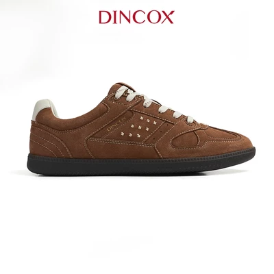 Giày Sneaker Nam Nữ Da Suede Cao Cấp Dincox Shoes DC50 RUSTY