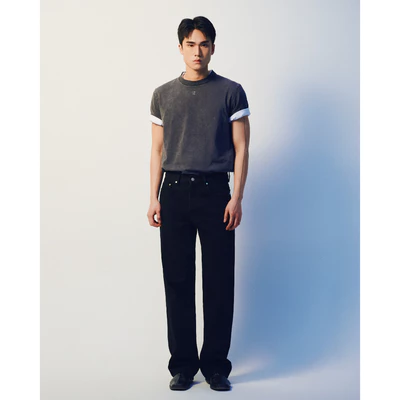 Eleven - Quần jeans unisex nam nữ ống suông