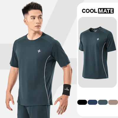[MUA 3 GIẢM 12%]Áo thun Tshirt thể thao nam Pickleball Tennis FlexLine Active thấm hút, thoáng khí, Coolmate