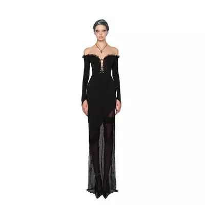 LSOUL Lucid Dress Váy Trễ Vai Cut Out Nữ Women V23121592