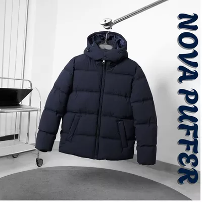 Áo Khoác Phao Nam NOVA PUFFER JACKET TORANO 3 Lớp Lót Bông, Khử Khuẩn, Siêu Nhẹ, Giữ Ấm Cực Tốt, Chống Nước Nhẹ GWCF901