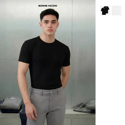 [N] Áo Thun Slimfit Body Compact Cotton Spandex Thoải Mái Chỉn Chu Tôn Dáng, AT0340 SOME HOW STORE