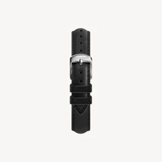 Dây Da Đồng Hồ Curnon Moraine Màu Đen 12mm Dễ Dàng Tháo Lắp - Hàng Chính Hãng
