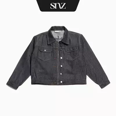 Áo Khoác Bò SNAZZY Unisex Chất Liệu Denim Chính Hãng - CORE RAW DENIM