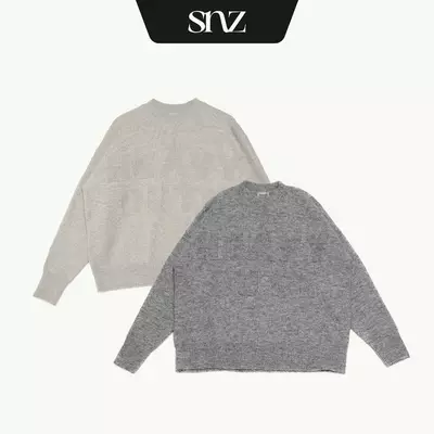 Áo Sweater Boxy SNAZZY Unisex Chất Liệu Sợi Len Chính Hãng - TUMBLEWEED KNIT