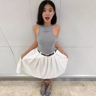 làminapparel - UNEVEN SHOULDER TANK TOP