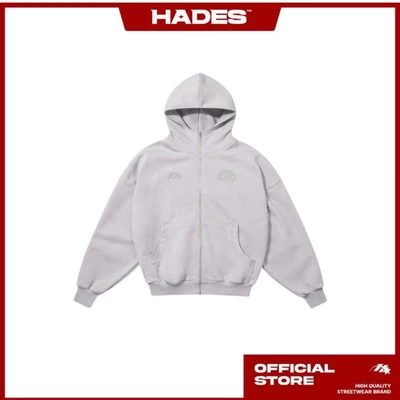 HADES Brand chính hãng Hoodie vải nỉ unisex - HADES Home Body Club Zip Hoodie