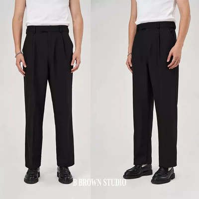 Quần tây, quần vải ống rộng cạp chun local brand B Brown, chất liệu cao cấp, form dáng thời trang, thoáng mát