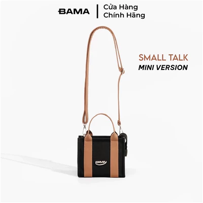 Túi tote đeo vai nam nữ BAMA MINI SMALL TALK Shoulder Bag chống nước nhiều ngăn đi chơi dạo phố