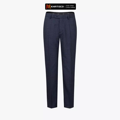 Quần tây nam KHATOCO Regular Fit không ly mã Q1M498R0-CNNA 011-2801-0
