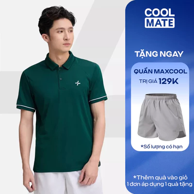 [TẶNG QUẦN SHORT]Áo polo thể thao nam Pickleball Exdry Nhanh khô, Thoáng khí, Thấm hút tốt Coolmate