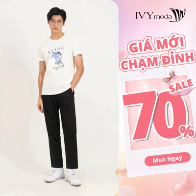 Quần dài Khaki Slim nam Metagent MS 22E3982