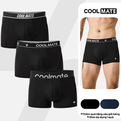 [MUA 3 TẶNG 1]Combo 3 quần lót nam siêu thoáng khí Trunk Air Max Mesh thấm hút, nhanh khô Coolmate