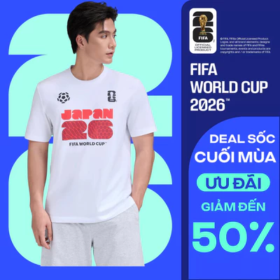 [GIÁ SỐC]Áo thun Tshirt nam nữ Cotton Compact World Cup Japan Edition 26, Áo cổ vũ đội tuyển Nhật thoáng khí