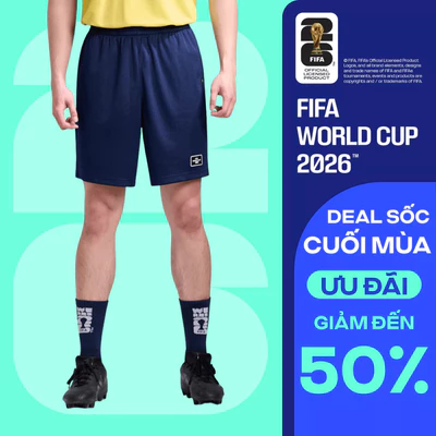 [GIÁ SỐC]Quần shorts thể thao bóng đá nam Exdry ProActive World Cup thoáng khí, thấm hút tốt COOLMATE