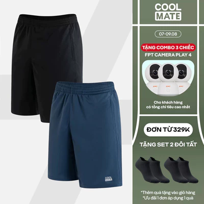 [TẶNG COMBO TẤT ĐƠN 329K]Combo 02 Quần thể thao nam ProMax-S1 Gym, chạy bộ, Pickleball, thoáng khí thấm hút Coolmate