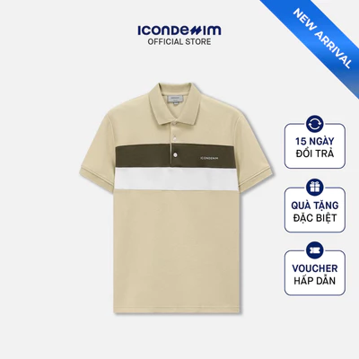 Áo Polo Nam ICONDENIM Arctic Stripe Form Regular PLID0300