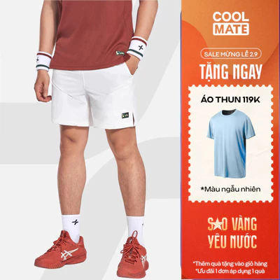[TẶNG ÁO THUN]Quần thể thao nam 6inch Pickleball Dink Shot thoáng khí thấm hút tốt Coolmate
