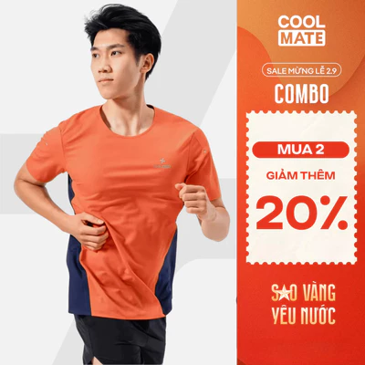 [MUA 2 GIẢM 20%][OUTLET - KHÔNG ĐỔI TRẢ]Áo thun thể thao chạy bộ không đường may CoolFast V2 mỏng nhẹ Coolmate