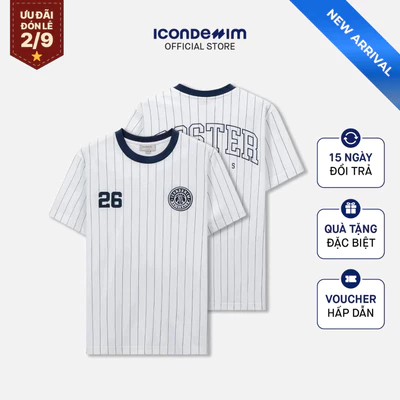 Áo Thun Nam ICONDENIM Homefield Form Regular ATID0731