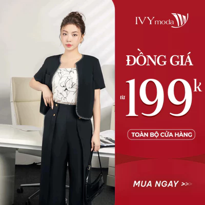 Áo vest Tuysi tay ngắn nữ IVY moda MS 67M8797