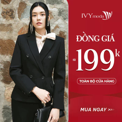 Áo vest công sở cổ 2 ve, áo vest chiết eo nữ (tăng 1 size) IVY moda MS 67M7746