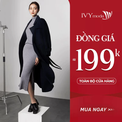 Chân váy len lông cừu IVY moda MS 30M7834
