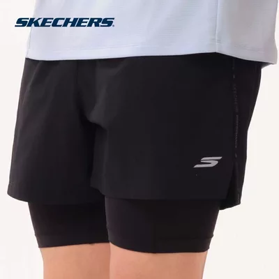 Quần Đùi Thể Thao Nam Skechers Running Performance Shorts - SP126M094-0018