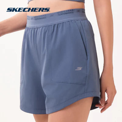 Quần Đùi Thể Thao Nữ Skechers Walking Performance Shorts - SP126W015-02F1