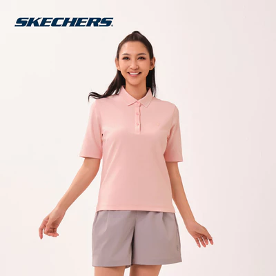Short Sleeve Polo Nữ Skechers Cali Summer Iconic Short Sleeve Polo - SL126W159-00F2