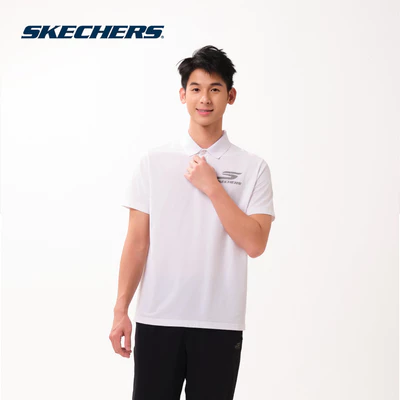 Polo Tee Nam Skechers Walking Performance Polo Tee - SP126M118-0019