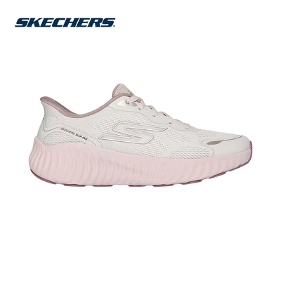 Giày Thể Thao Nữ Skechers Slip-Ins GOrun Now Regent Chạy Bộ Tập luyện - 129369-NAT Air-Cooled Goga Mat