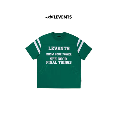 Áo Thun Levents Final Things Tee/ Green Oversized 100% Cotton T-shirt