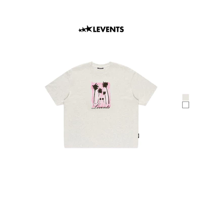 Áo Thun Levents Palm Tree Semi-Oversized Tee 100% Cotton T-shirt