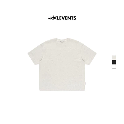Áo Thun Trơn Levents Blank Semi-Oversized Tee 100% Cotton T-shirt