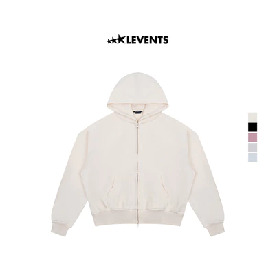 Áo Zipper Hoodie Levents Classic Boxy 2.0 Nỉ Chân Cua