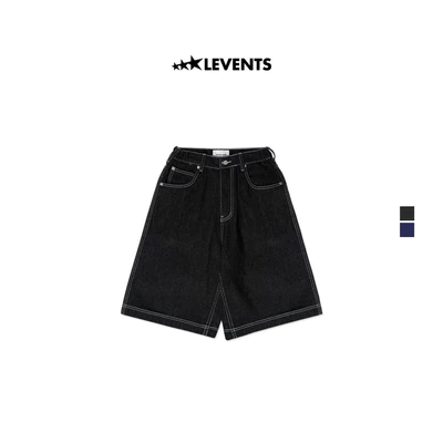 Quần Lửng Jeans Levents Jorts Raw Denim