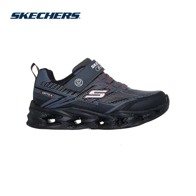 Giày Thể Thao Bé Trai Skechers S-Lights Vortex 2.0 Veltrox - 400605L-BKCC