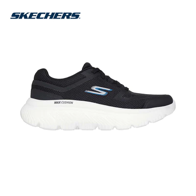 Giày Thể Thao Nam Skechers GOwalk Max Cushioning Hyper Burst Đi Bộ - 217136-BLK Air-Cooled Goga Mat